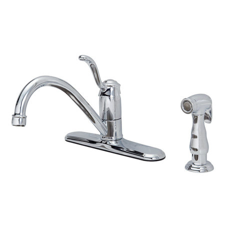 OAKBROOK COLLECTION Ktch Faucet 1H Ch Sdspry 67814W-1101